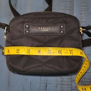 Radley London Charleston black quilted crossbody bag